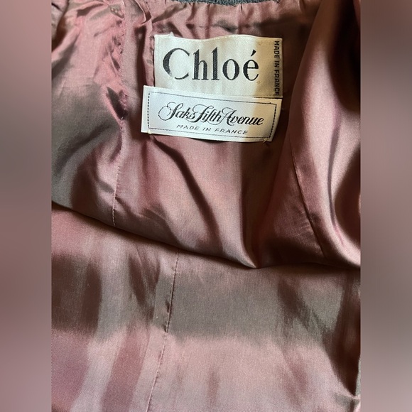 Chloé Wool Military Coat Jacket Oversized Parisian Chic luxury - Picture 11 of 16